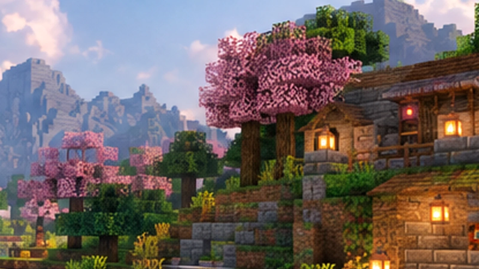 Vanilla-style Minecraft landscape for the Quark Mod 1.21.1 setup guide